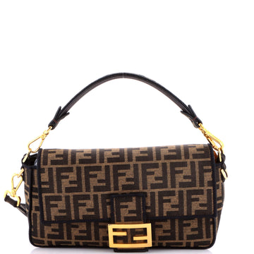 Fendi Baguette NM Bag Zucca Canvas Medium