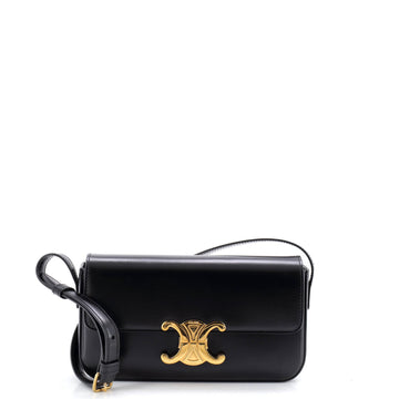 Celine Triomphe East-West Shoulder Bag Smooth Calfskin