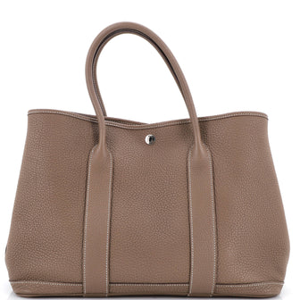 Hermes Garden Party Tote Leather 36