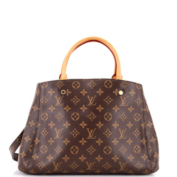 Louis Vuitton Montaigne Handbag Monogram Canvas MM
