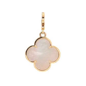 Van Cleef & Arpels Magic Alhambra Pendant Charm Pendant & Charms 18K Yellow Gold and Mother of Pearl
