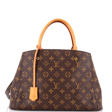 Louis Vuitton Montaigne Handbag Monogram Canvas MM