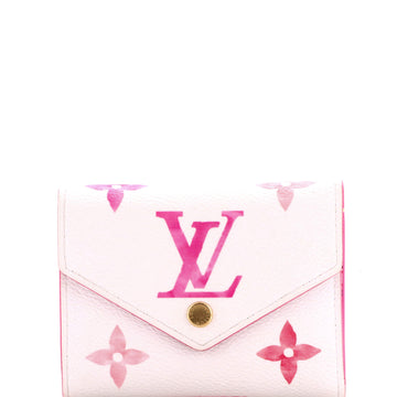 Louis Vuitton Victorine Wallet By The Pool Monogram Watercolor Giant