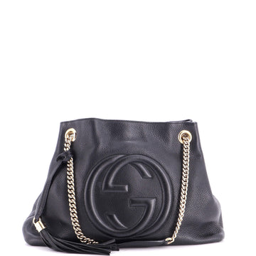 Gucci Soho Chain Strap Shoulder Bag Leather Medium
