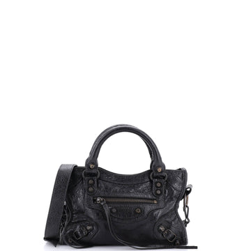 Balenciaga City Classic Studs Bag Leather Mini