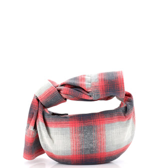 Bottega Veneta BV Jodie Hobo Shirt Effect Printed Leather Mini
