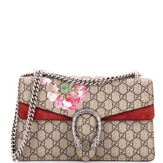 Gucci Dionysus Bag Blooms Print GG Coated Canvas Small