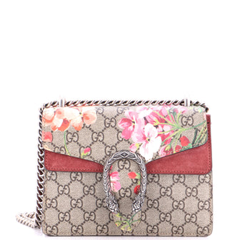 Gucci Dionysus Bag Blooms Print GG Coated Canvas Mini