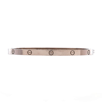 Cartier Love Bracelet 18K White Gold Small