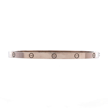 Cartier Love Bracelet 18K White Gold Small
