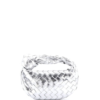 Bottega Veneta BV Jodie Hobo Metallic Intrecciato Nappa Mini