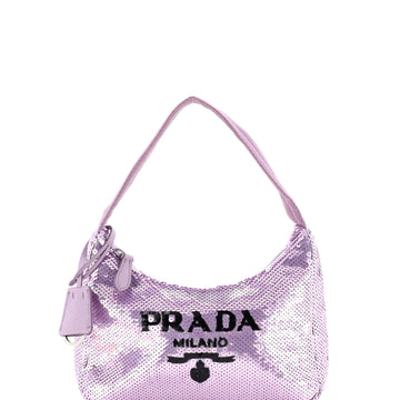 Prada Re-Edition 2000 Hobo Sequins Mini