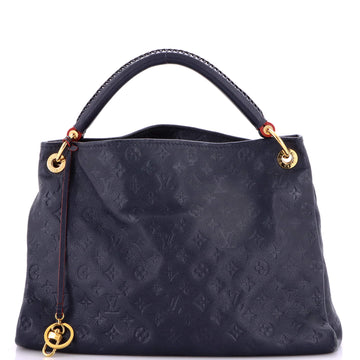 Louis Vuitton Artsy Handbag Monogram Empreinte Leather MM