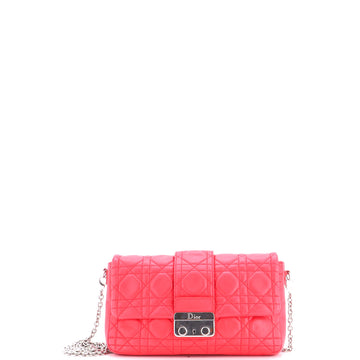 Christian Dior New Lock Pouch Cannage Quilt Lambskin Mini