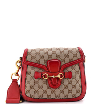 Gucci Lady Web Shoulder Bag GG Canvas Medium