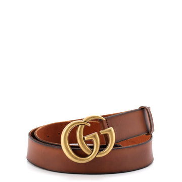 Gucci GG Marmont Belt Leather Wide