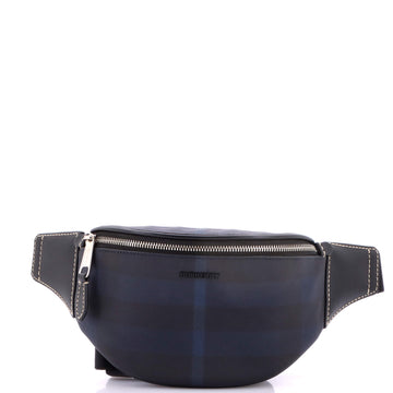 Burberry Cason Bum Bag House Check Canvas and Leather Mini