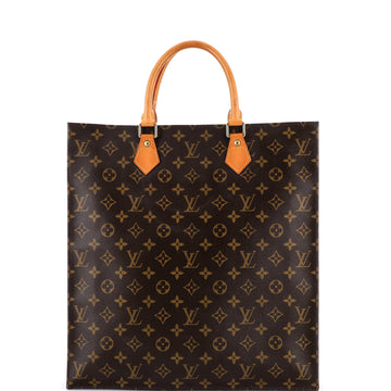 Louis Vuitton Sac Plat Bag Monogram Canvas