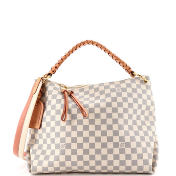 Louis Vuitton Braided Handle Beaubourg Hobo Damier MM
