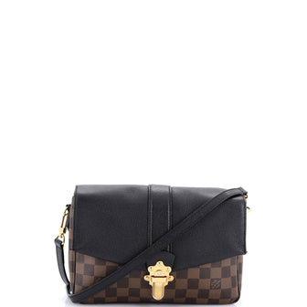 Louis Vuitton Clapton Handbag Damier and Leather PM