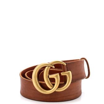 Gucci GG Marmont Belt Leather Wide