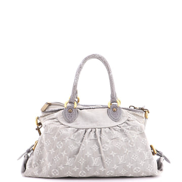 Louis Vuitton Neo Cabby Handbag Monogram Denim MM