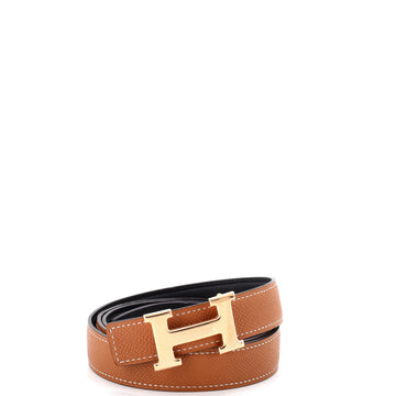 Hermes Constance Reversible Belt Leather Thin