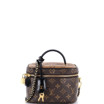Louis Vuitton Vanity Handbag Reverse Monogram Canvas PM