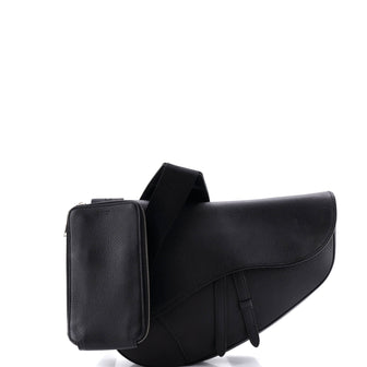 Christian Dior Saddle Crossbody Bag Leather