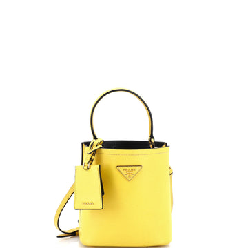 Prada Panier Bucket Bag Saffiano Leather Small
