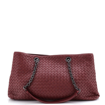 Bottega Veneta Double Chain Tote Intrecciato Nappa Large