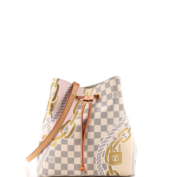 Louis Vuitton NeoNoe Handbag Limited Edition Nautical Damier MM