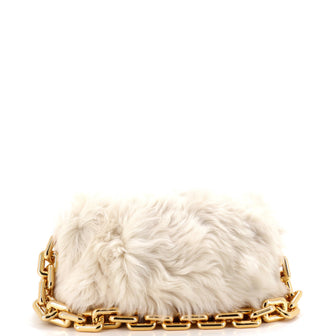 Bottega Veneta The Chain Pouch Shearling