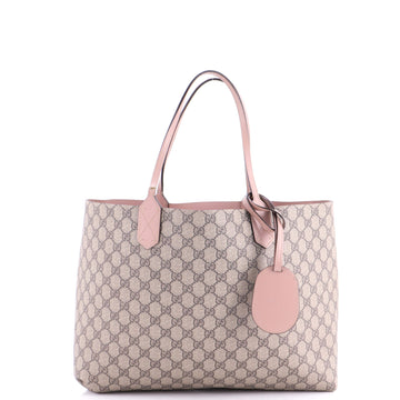 Gucci Reversible Tote GG Coated Canvas with Leather Medium