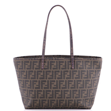 Fendi Roll Tote Zucca Coated Canvas Medium