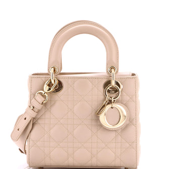 Christian Dior My ABCDior Lady Dior Bag Cannage Quilt Lambskin