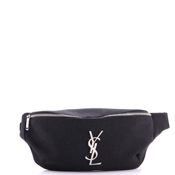 Saint Laurent Classic Monogram Belt Bag Canvas