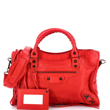 Balenciaga City Classic Studs Bag Leather Medium