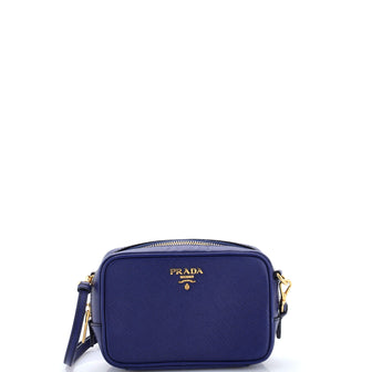 Prada Zip Crossbody Bag Saffiano Leather Mini