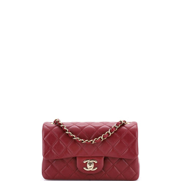 Chanel Classic Single Flap Bag Quilted Lambskin Mini