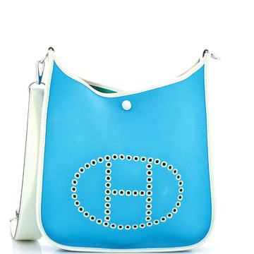 Hermes Neo Evelyne Bag Toile and Leather PM