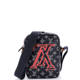 Louis Vuitton Danube Handbag Limited Edition Upside Down Monogram Ink PM
