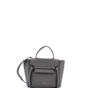 Celine Belt Bag Textured Leather Micro