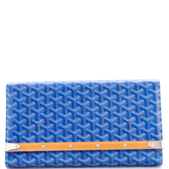 Goyard Monte Carlo Clutch Coated Canvas MM