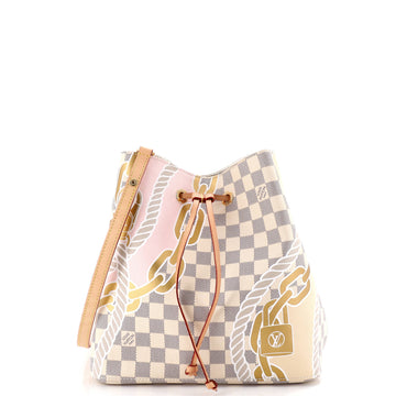 Louis Vuitton NeoNoe Handbag Limited Edition Nautical Damier MM