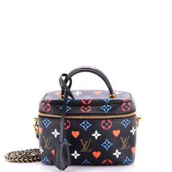 Louis Vuitton Vanity Handbag Limited Edition Game On Multicolor Monogram PM