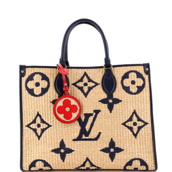 Louis Vuitton OnTheGo Tote Monogram Giant Raffia MM