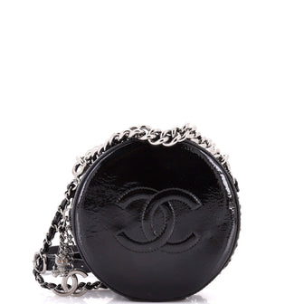 Chanel Round as Earth Crossbody Bag Patent