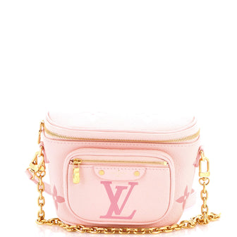 Louis Vuitton Bum Bag Bicolor Monogram Empreinte Giant Mini