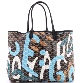 Goyard Saint Louis Tote Lettres Camouflage Coated Canvas PM